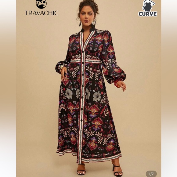 SHEIN Curve Three Dress Lot Size 1X - Picture 3 of 10